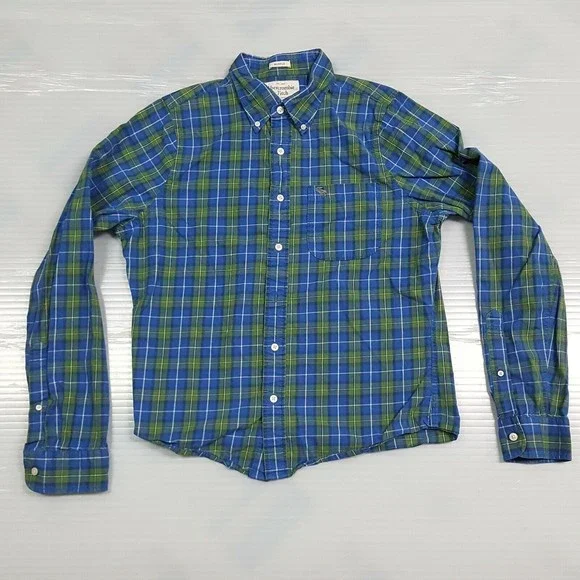 abercrombie and fitch check shirts